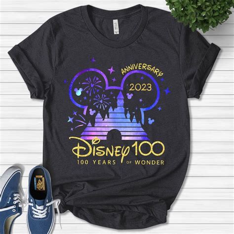 Disney Th Anniversary Shirt Disney Year Of Wonder Anniversary