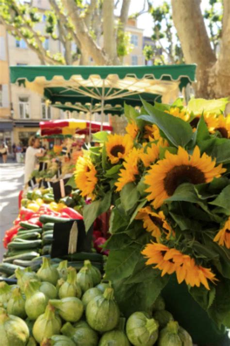 The Provencal Markets Aix En Provence Flyprovence