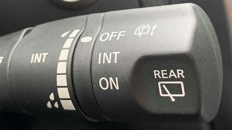 Intermittent Wiper Speed Controls Icon And Function