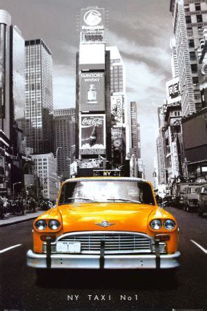 New York Taxi No Prints Allposters Co Uk New York Poster New