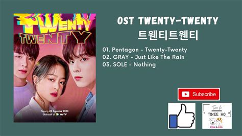 Full Ost Twenty Twenty 2020 트웬티트웬티 Ost Youtube