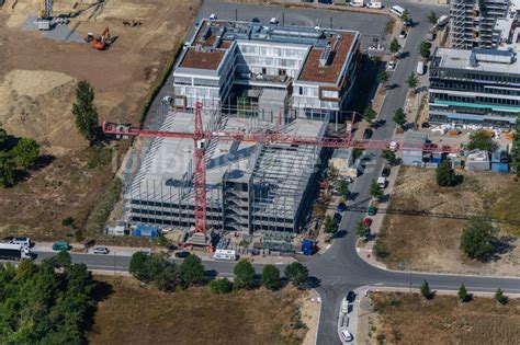 W Rzburg Von Oben Baustelle Zum Neubau Des Parkhauses Am B Ro Und