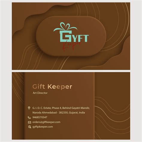 Laminated Card - Gift Keeper