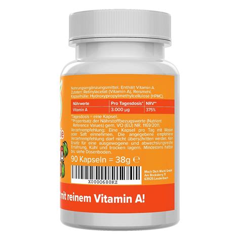 Vitamin A Kapseln Vitamineule 90 St Shop Apotheke