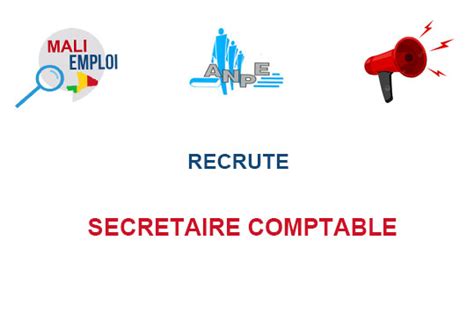 Anpe Recrute Secretaire Comptable H F Y A Bara Offres D Emplois Et