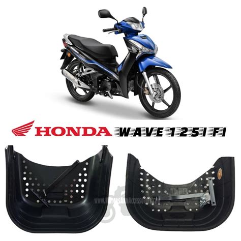 Honda Wave 125i FI New V2 Bakul PVC Motor Raga Besi Basket Add On