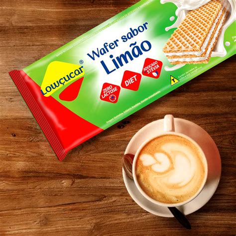 Wafer Low Ucar Zero A Ucares Sabor Lim O G Low Ucar Produtos Zero