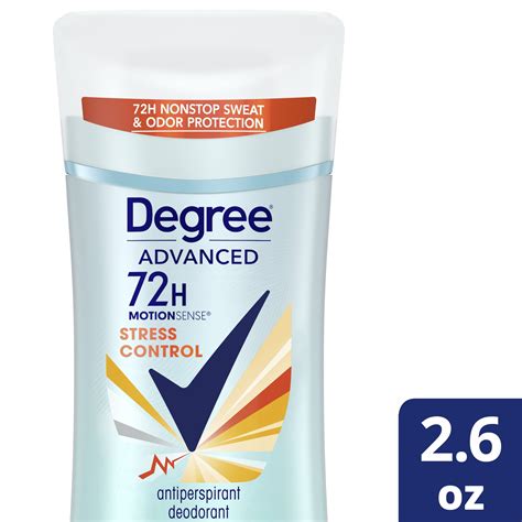 Degree Advanced Long Lasting Antiperspirant Deodorant Stick Stress