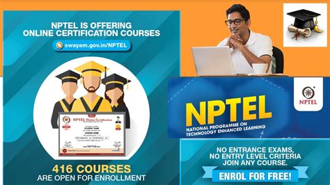 Nptel Course Registration How To Register Enroll Nptel Courses Youtube