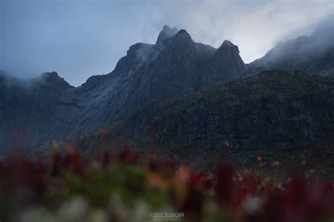 Autumn Mountains Friday Photo Lofoten Islands Norway