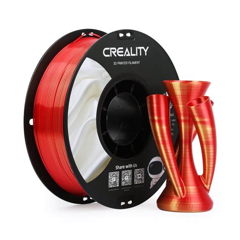 Creality D Printing Silk Pla Filament D Printer Gold Red Shiny