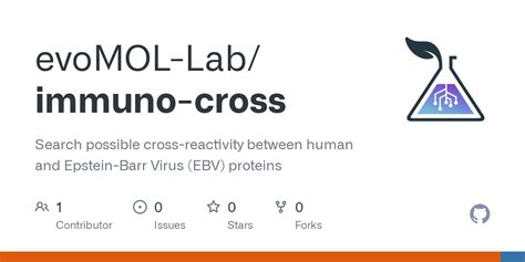 GitHub Evomol Lab Immuno Cross Search Possible Cross Reactivity