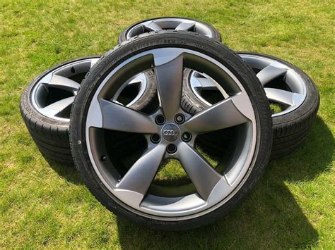 Genuine Audi A1 18” Alloys And Tyres Vag Alloy Wheels Refurbished In