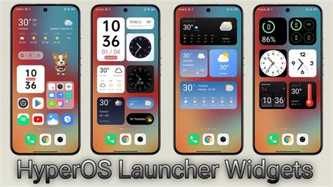 Booom Hyperos Launcher Widgets Premium No Seu Xiaomi Instale