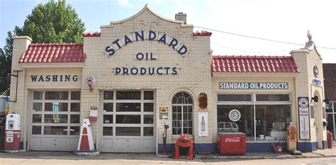 Standard Oil Red Crown Gas Stations