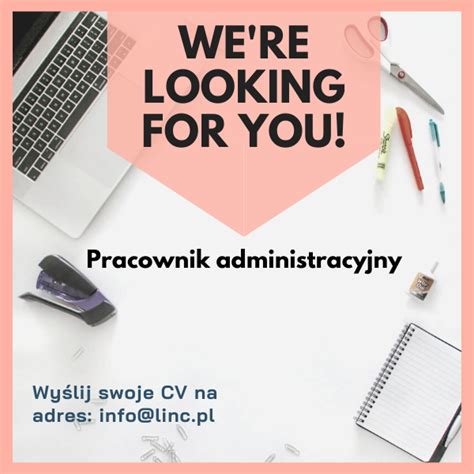 Oferta Pracy Pracownik Administracyjny Linc Polska