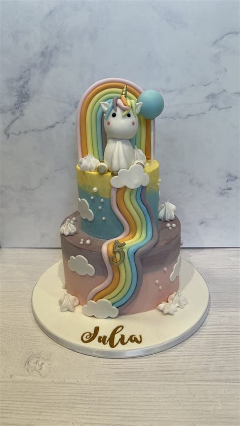 Unicorn Creme Taart Enjoy Cakes