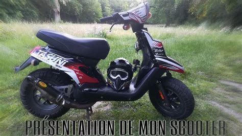 Pr Sentation De Mon Scooter Mbk Booster Youtube