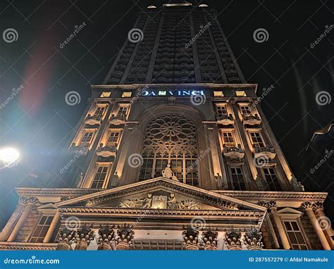 Davinci Apartment In The Sudirman Area Of Jakarta City At Night