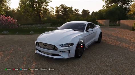 Forza Horizon 4 Ford Mustang DeBerti Designs Free Roam Gameplay YouTube