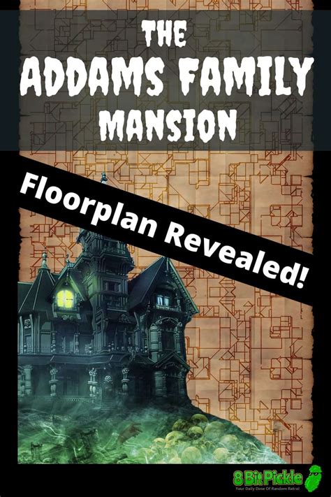 The Addams Family House Floor Plan (Every Secret Revealed!) | 8 Bit Pickle