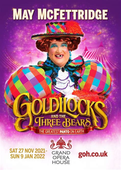 Goldilocks and The Three Bears at Grand Opera House Belfast - Pantomime ...