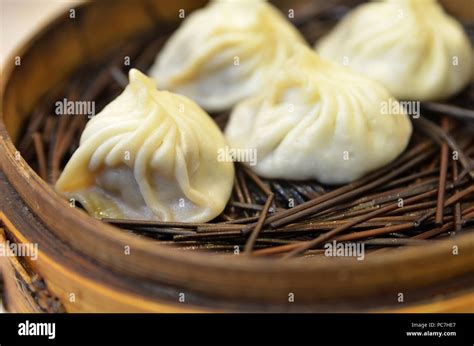 Traditional Soup Dumpling Xiao Long Bao Is A Popular Shanghai Chinese