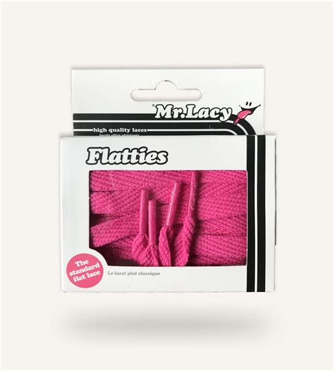 MISTER LACY FLATTIES LIPSTICK PINK 130 CM