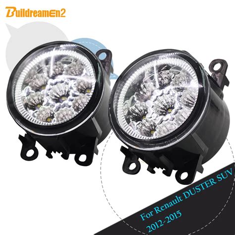 Buildreamen2 For Renault Duster Suv 2012 2015 2 Pieces H8 H11 Car Led