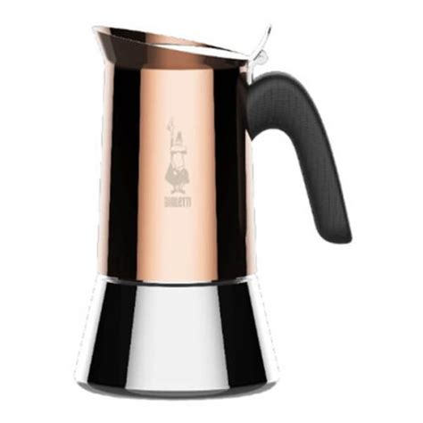 Bialetti Venus Induction R Stovetop 4 Cup Coffee Maker Copper