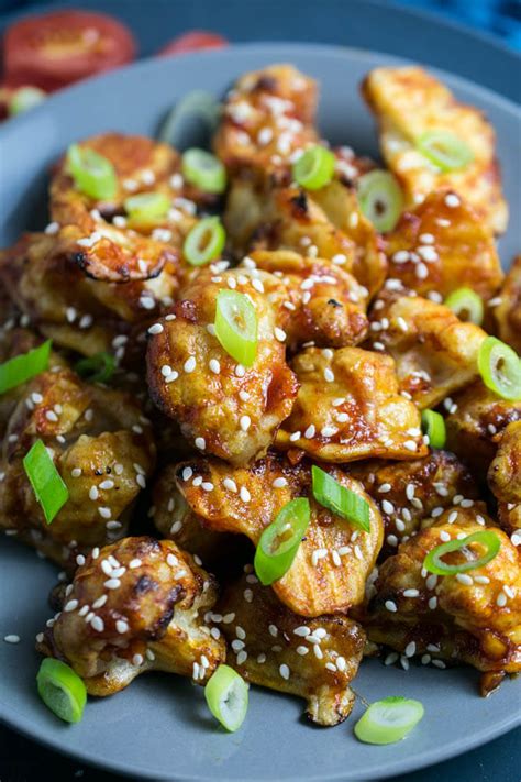 Sticky Sesame Cauliflower Recipe Yup Its Vegan