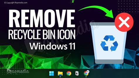 How To Remove Recycle Bin From Desktop Windows 11 New YouTube