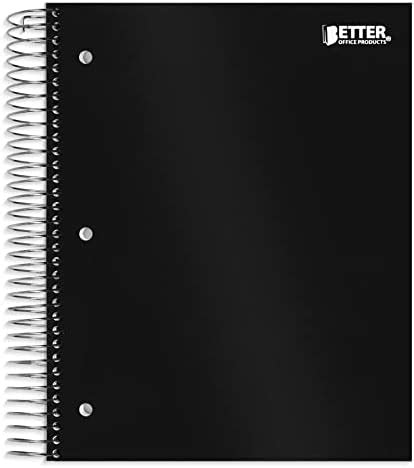 Amazon Dunwell 5 Subject Notebook College Ruled 8 5 X 11 200