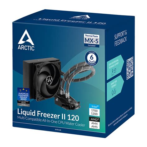 Liquid Freezer 120 Multi Compatible AiO CPU Water Cooler ARCTIC