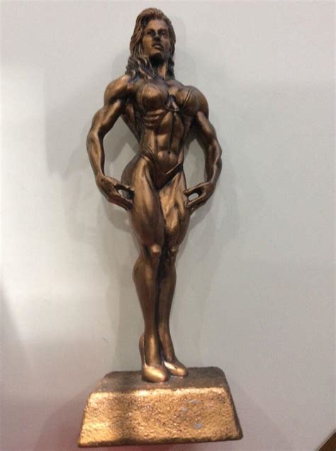 Niels Andersen Sculptures Female Body Building Trophy