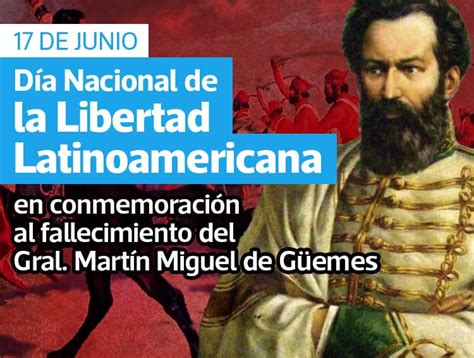 Día Nacional de la Libertad Latinoamericana aniversario del paso a la