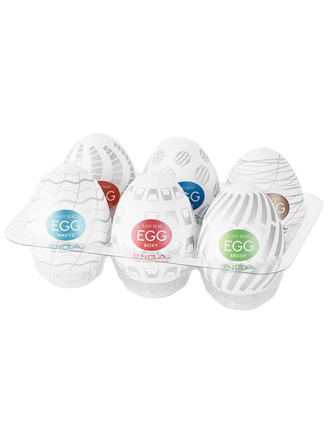 Tenga Eggs New Standard 6 Pack Come As You Are