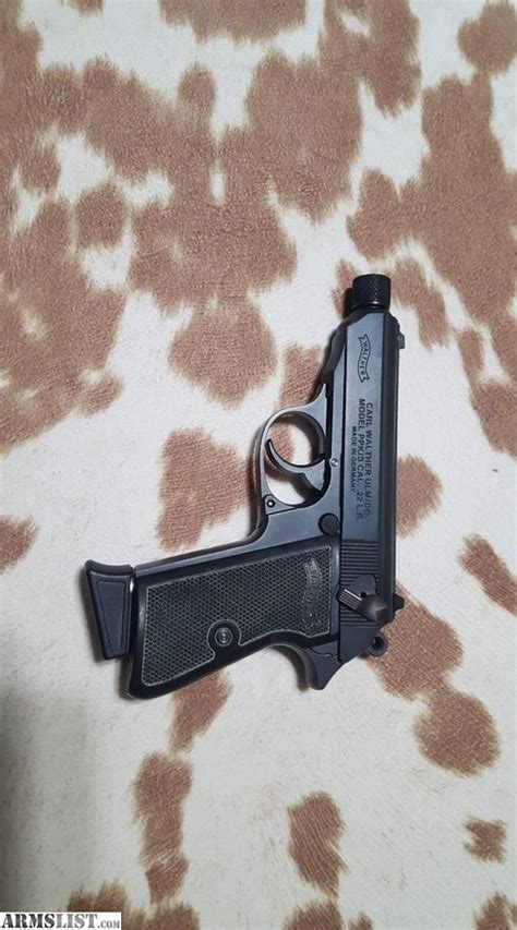 Armslist For Sale Walther Ppk S Lr Threaded Barrel