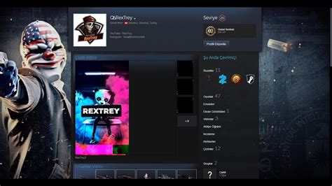 Steam Profiline ÜCRETSİZ Çizim Vitrini GİF Ekleme Programsız