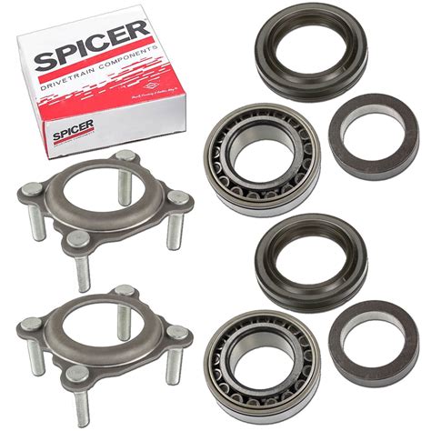 Axle Retainer Bearing And Seal Kit Fits Jeep Wrangler Jk Dana 44 Rear 2 Kits Ebay