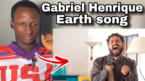 Earth Song Gabriel Henrique Cover Micheal Jackson Reaction