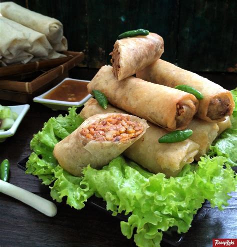 Lumpia Goreng Istimewa Asli Khas Semarang Resep Resepkoki