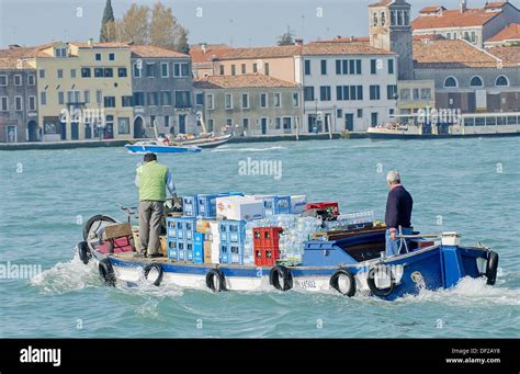 Canal della Giudecca. Venice. Italy Stock Photo - Alamy