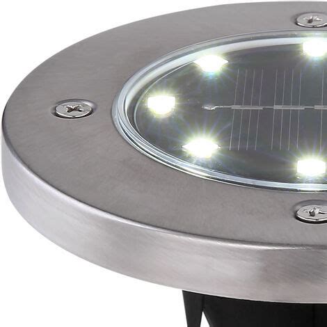 X Led Solar Leuchten Au En Erdspie Strahler Garten Wege Spot Strahler