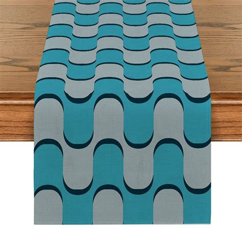 Geometry Table Runner For Wedding Table Decorations Line Home