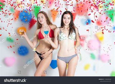 Sexy Hot Girl Wearing Bikini Dancing Stock Photo Shutterstock