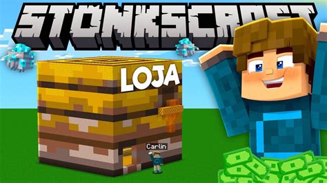 Fiz Uma Mega Loja De Min Rios De Abelhas Stonkscraft Youtube