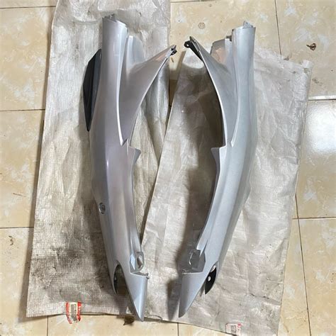 Jual Body Belakang Set Suzuki Shogun 125 R Original SGP Warna Silver