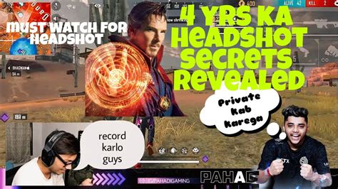 Mr Jay Yt Reveals His Headshot Secrets Tips In Pahadi S Live Must Watch