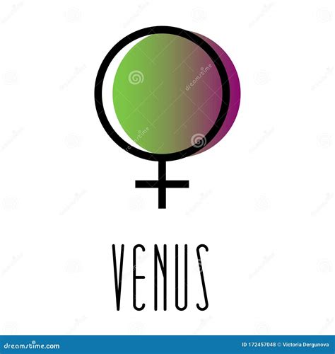 Planet Astro Symbol Sign Stock Vector Illustration Of Astrology